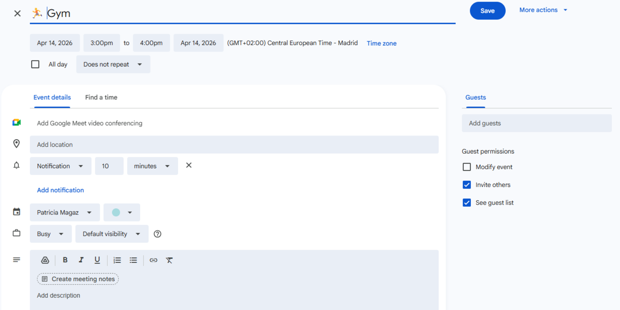 how to make google calendar pretty with adding emoji to google calendar